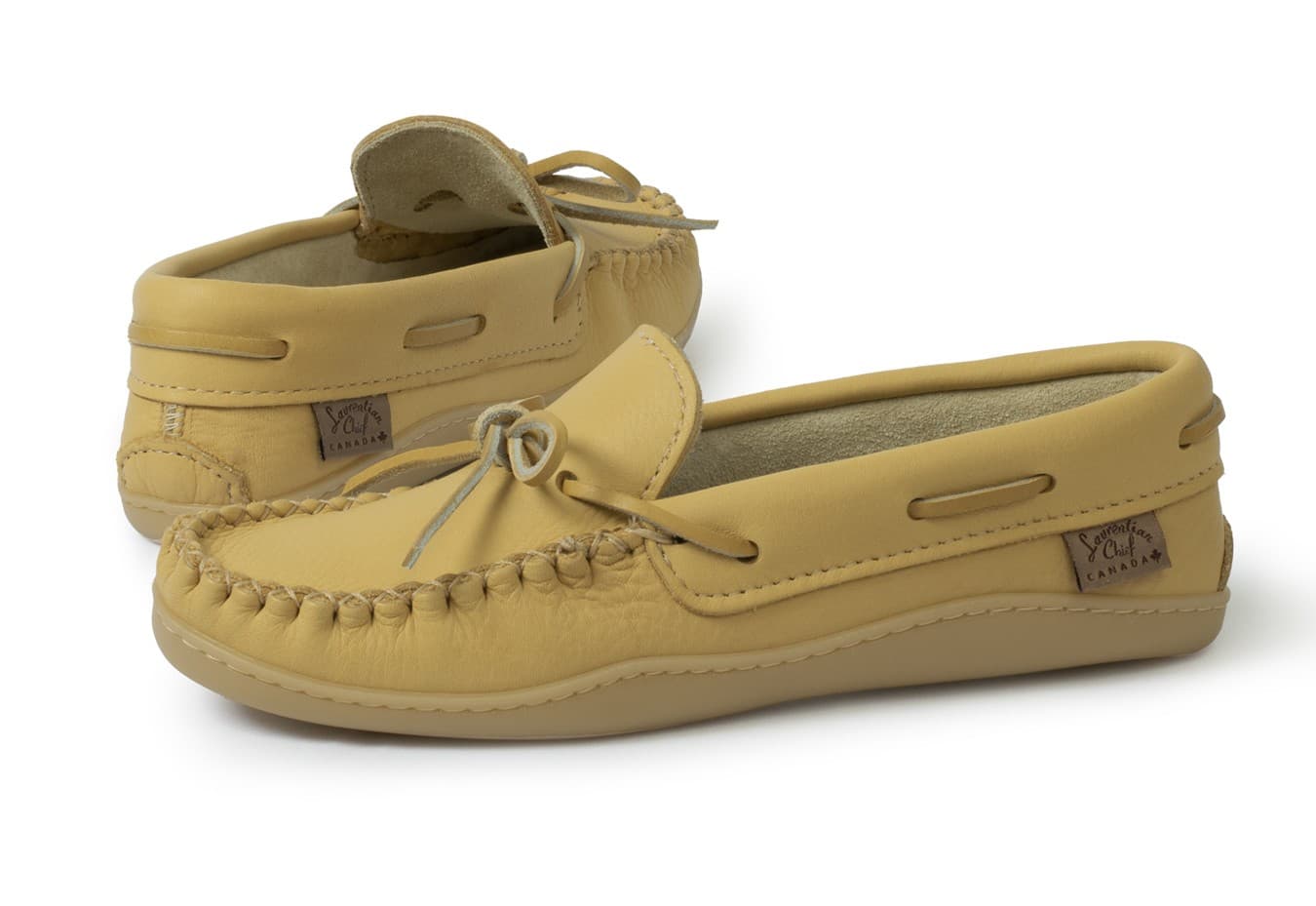 Mocassins, Collet 8 Trous, Semelle caoutchouc Naturelle