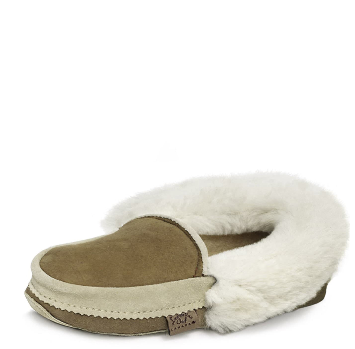 Pantoufle Collet Mouton Renv. Sem. Double