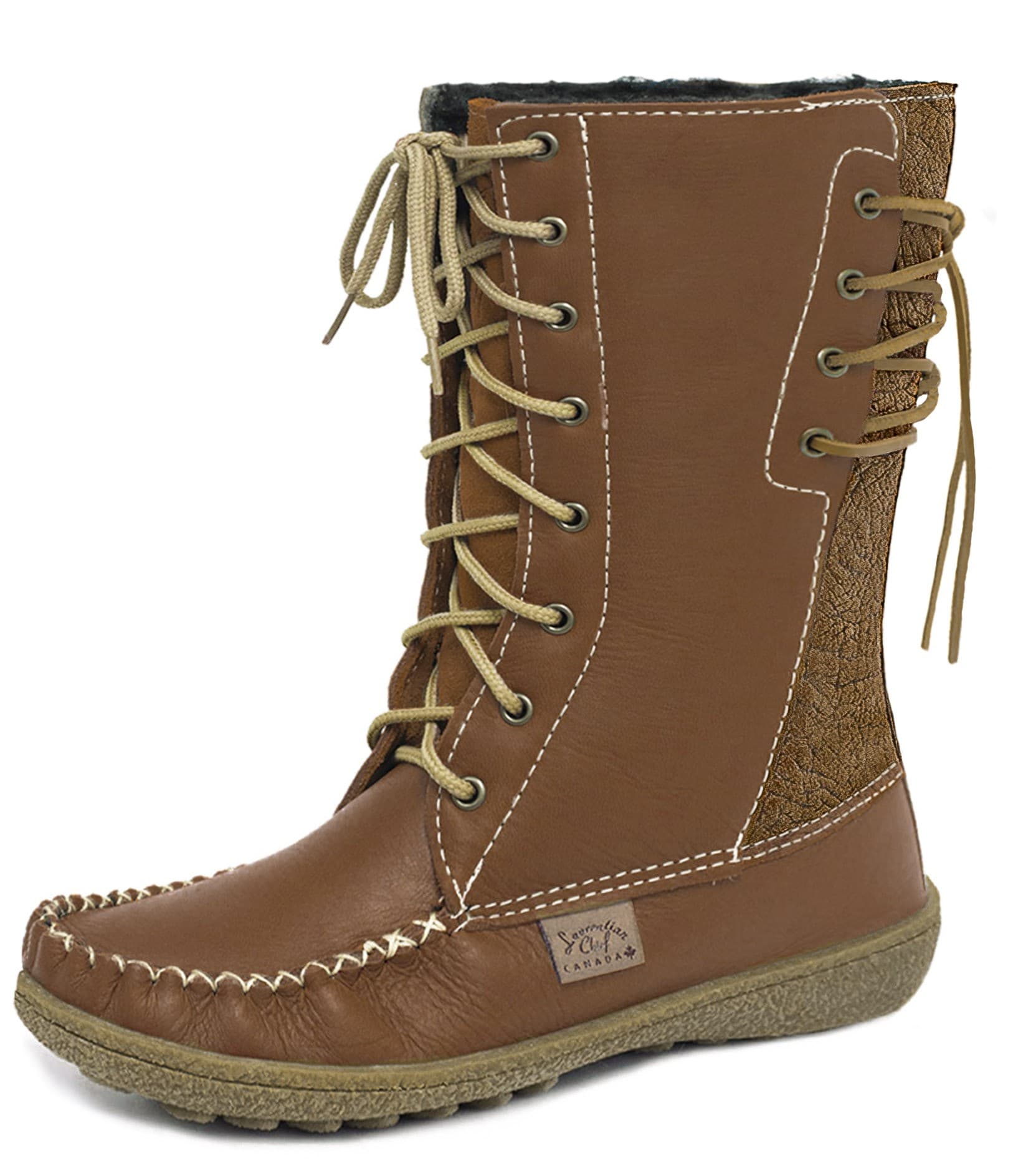 Botte à Raq. 13, Orlon noir, Italia Marron