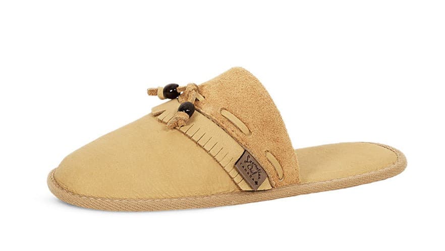 Mule Frange Minktex Perlé Billes Sem Dble