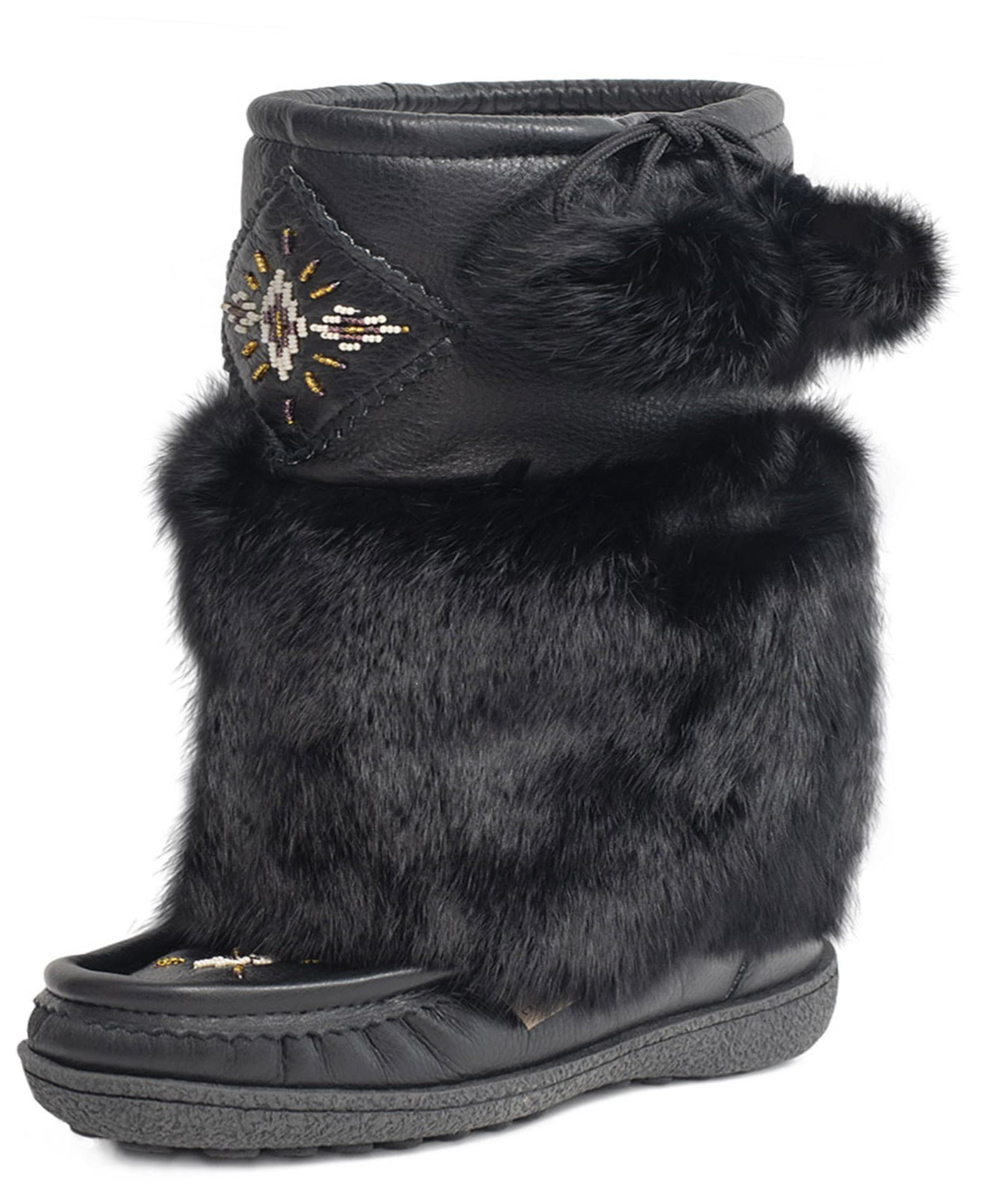 Mukluk 13, Orlon, Perlé, Semelle Italia Noire