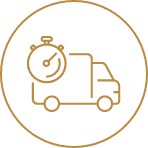 Excellents délais de livraison